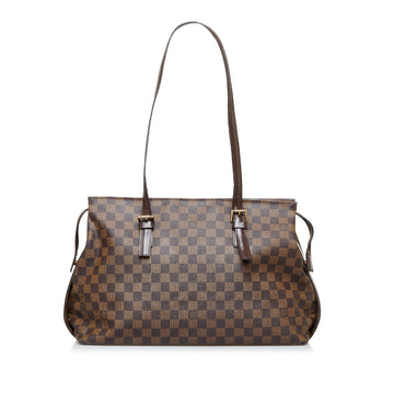 LOUIS VUITTON Damier Ebene Chelsea Tote Bag