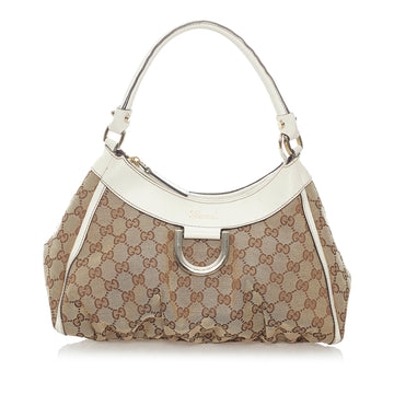 Gucci GG Canvas Abbey D-Ring Shoulder Bag