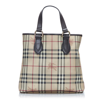 Burberry Haymarket Check Handbag