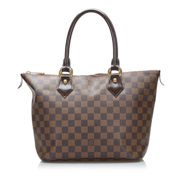 Louis Vuitton Damier Ebene Saleya PM Handbag