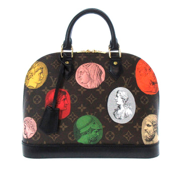 LOUIS VUITTON x Fornasetti Monogram Cameo Alma PM Satchel