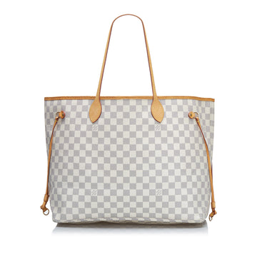 Louis Vuitton Damier Azur Neverfull GM Tote Bag