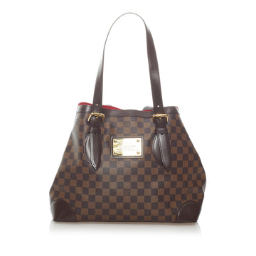 Louis Vuitton Damier Ebene Hampstead MM Handbag