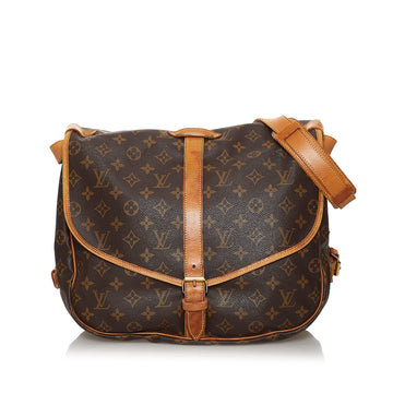 Louis Vuitton Monogram Saumur 35 Crossbody Bag