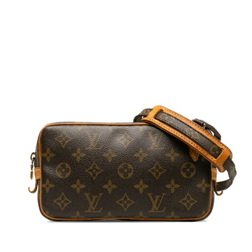 LOUIS VUITTON Monogram Pochette Marly Bandouliere Crossbody Bag