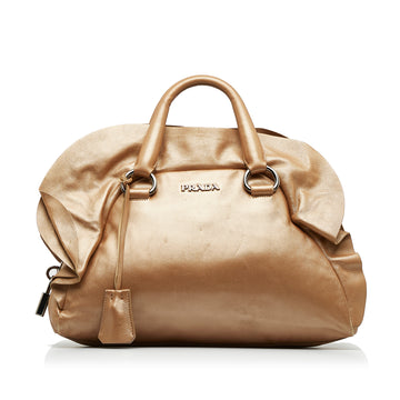 PRADA Nappa Bauletto Handbag