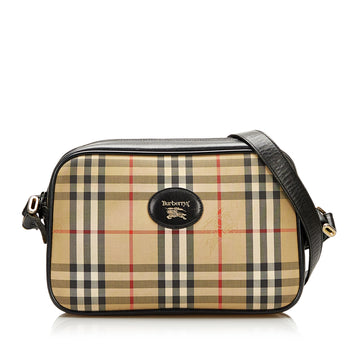 Burberry Haymarket Check Crossbody Crossbody Bag