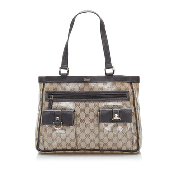 Gucci GG Crystal Abbey Pocket Tote Tote Bag