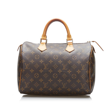 Louis Vuitton Monogram Speedy 30 Boston Bag