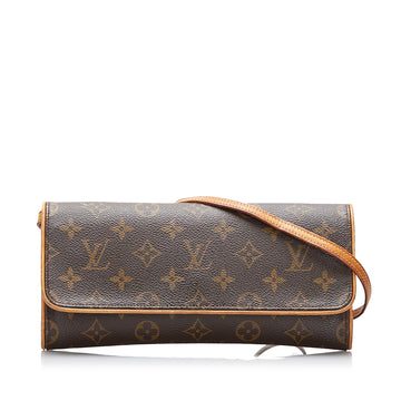 Louis Vuitton Monogram Pochette Twin GM Crossbody Bag