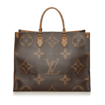 Louis Vuitton Monogram Giant Onthego GM Satchel