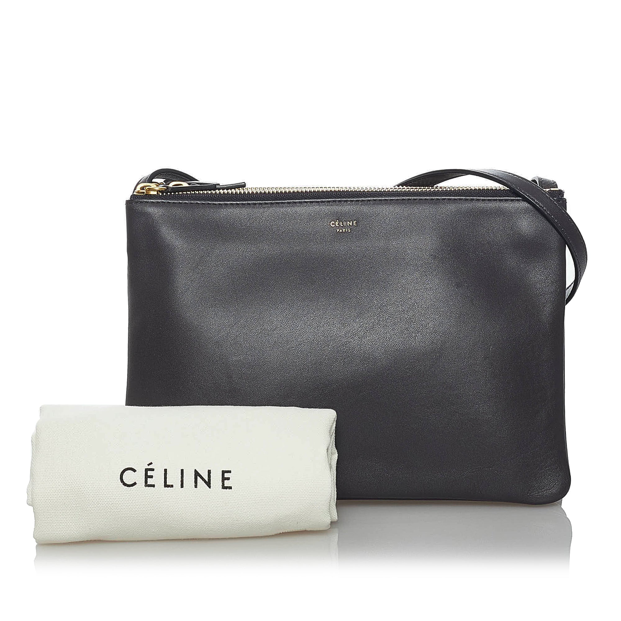 Celine trio bag discount black