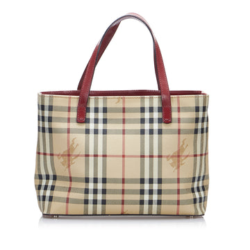 Burberry Haymarket Check Handbag