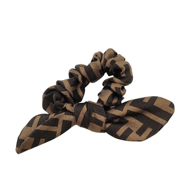 FENDI monogram print hair scrunchie