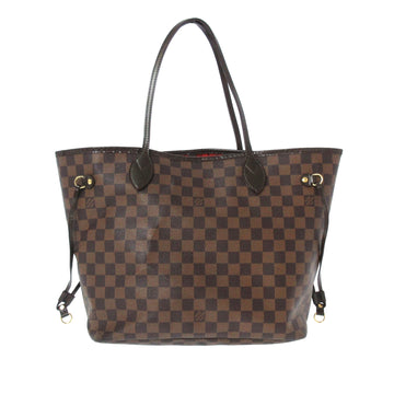 Louis Vuitton Damier Ebene Neverfull MM Tote Bag