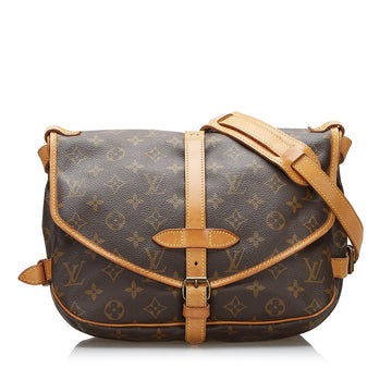 Louis Vuitton Monogram Saumur 30 Crossbody Bag