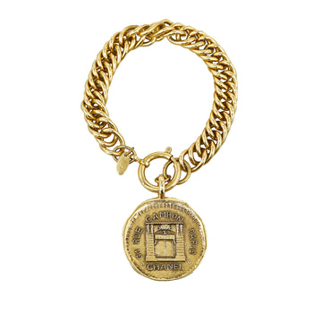 CHANEL 31 Rue Cambon Medallion Bracelet Costume Bracelet