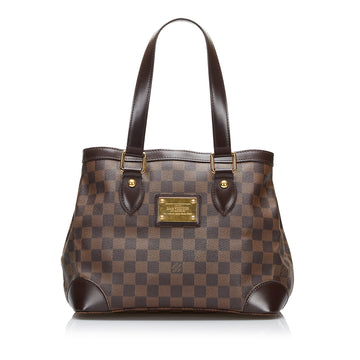 Louis Vuitton Damier Ebene Hampstead PM Tote Bag