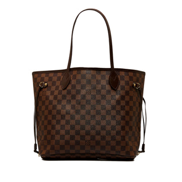 LOUIS VUITTON Damier Ebene Neverfull MM Tote Bag