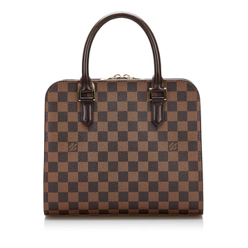 Louis Vuitton Damier Ebene Triana Handbag