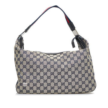 GUCCI GG Canvas Web Shoulder Bag