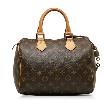 LOUIS VUITTON Monogram Speedy 25 Boston Bag