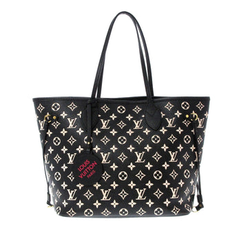 Louis Vuitton Monogram Empreinte Spring In The City Neverfull MM Tote Bag