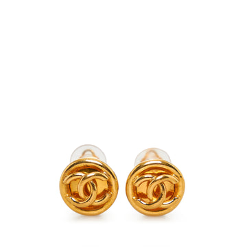 CHANEL CC Clip-on Earrings Costume Earrings