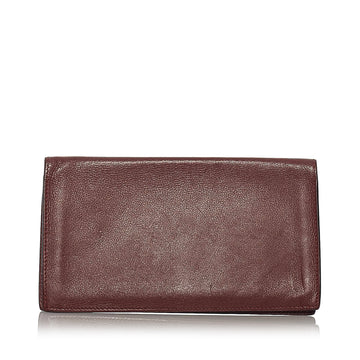 Hermes MC2 Leather Wallet Long Wallets