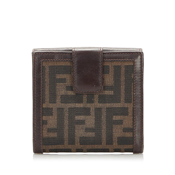 Fendi Zucca Bifold wallet Small Wallets