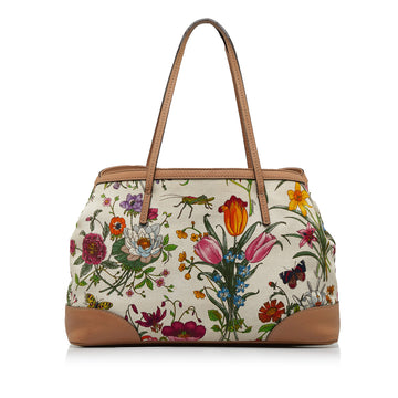 GUCCI Medium Flora Tote Bag