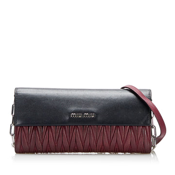 Miu Miu Matelasse Crossbody Bag