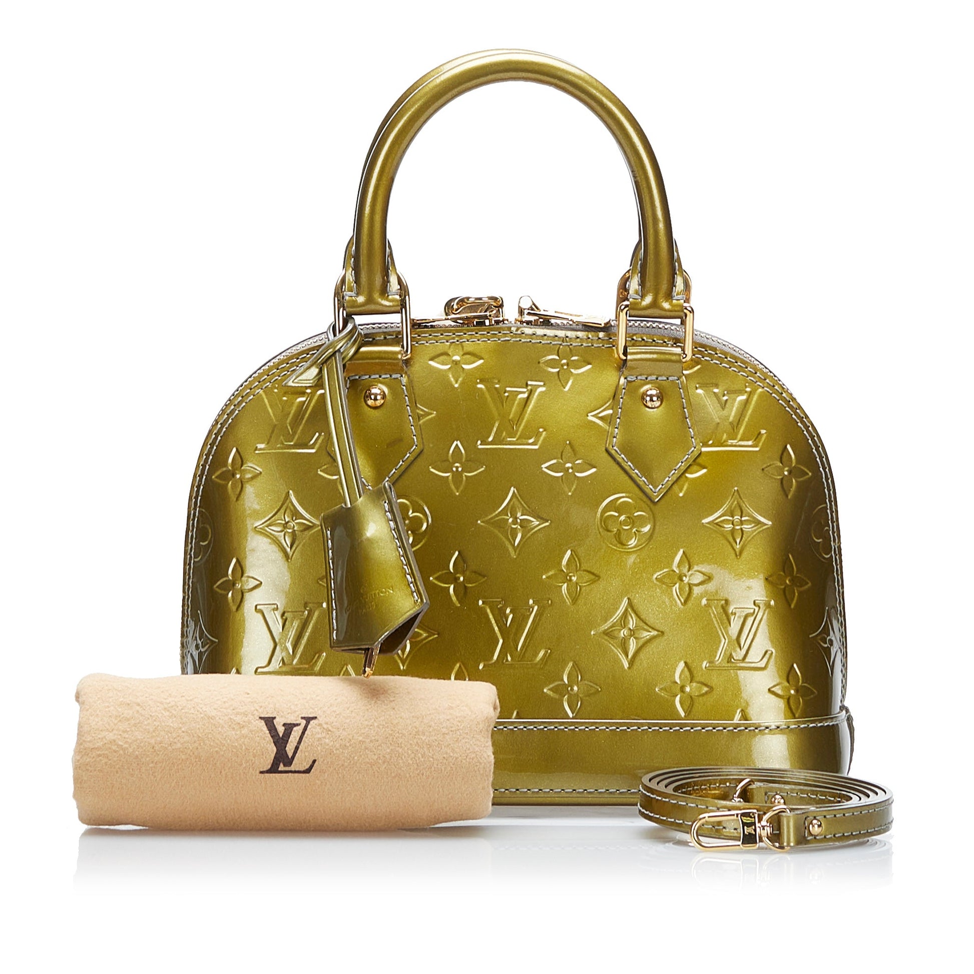 Louis Vuitton, Bags, Louis Vuitton Epi Alma Bb Shoulder Bag Yellow