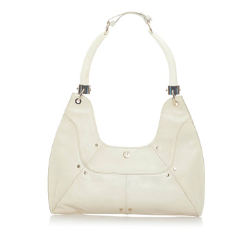 YSL Mombasa Double Horn Leather Shoulder Bag