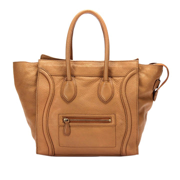 Celine Mini Luggage Leather Tote Bag