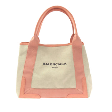 BALENCIAGA Navy Cabas S Tote Tote Bag