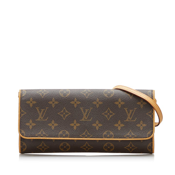 Louis Vuitton Monogram Pochette Twin GM Crossbody Bag