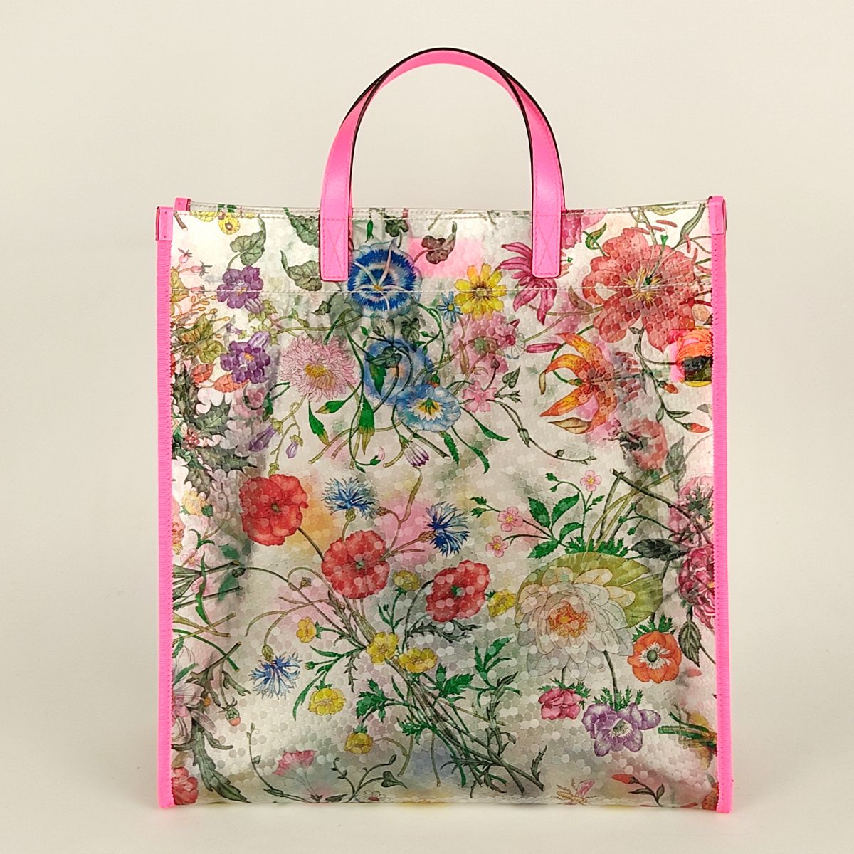 Gucci best sale floral tote