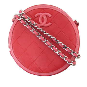 CHANEL Color Pop CC Round Crossbody Bag