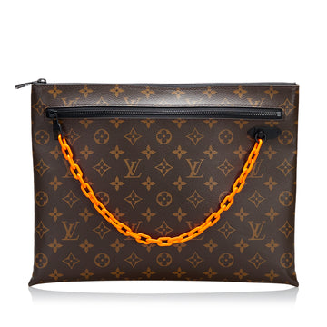 Louis Vuitton Monogram Solar Ray A4 Clutch Clutch Bag