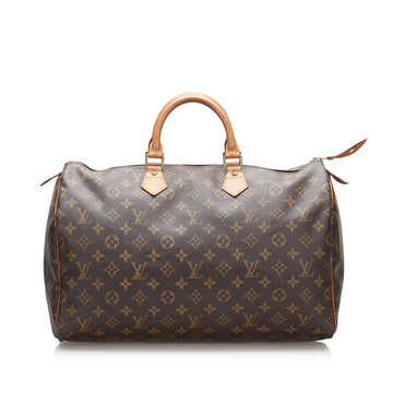 Louis Vuitton Monogram Speedy 40 Boston Bag