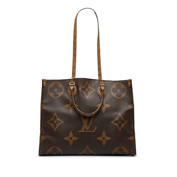 LOUIS VUITTON Reverse Monogram OnTheGo GM Satchel