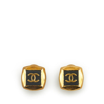 CHANEL CC Clip On Earrings Costume Earrings