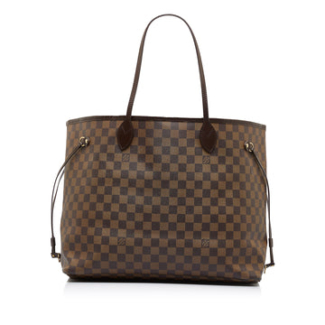 LOUIS VUITTON Damier Ebene Neverfull GM Tote Bag