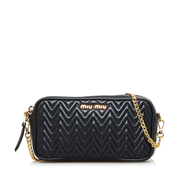 MIU MIU Matelasse Crossbody Crossbody Bag