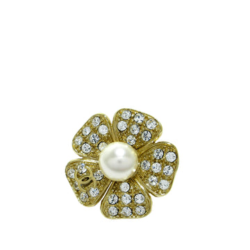 CHANEL Camellia Brooch Costume Brooch