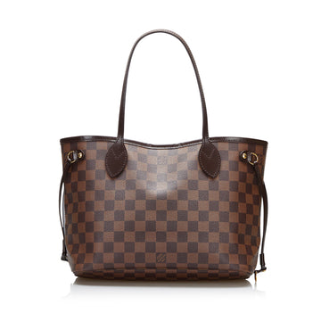 Louis Vuitton Damier Ebene Neverfull PM Handbag