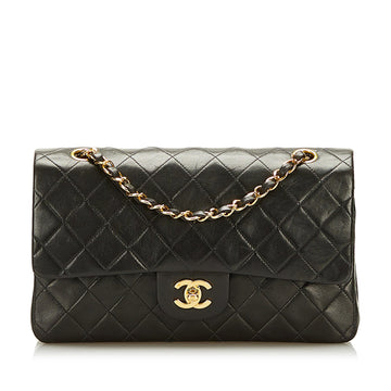 Chanel Classic Lambskin Double Flap Shoulder Bag