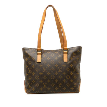 LOUIS VUITTON Monogram Cabas Piano Tote Bag