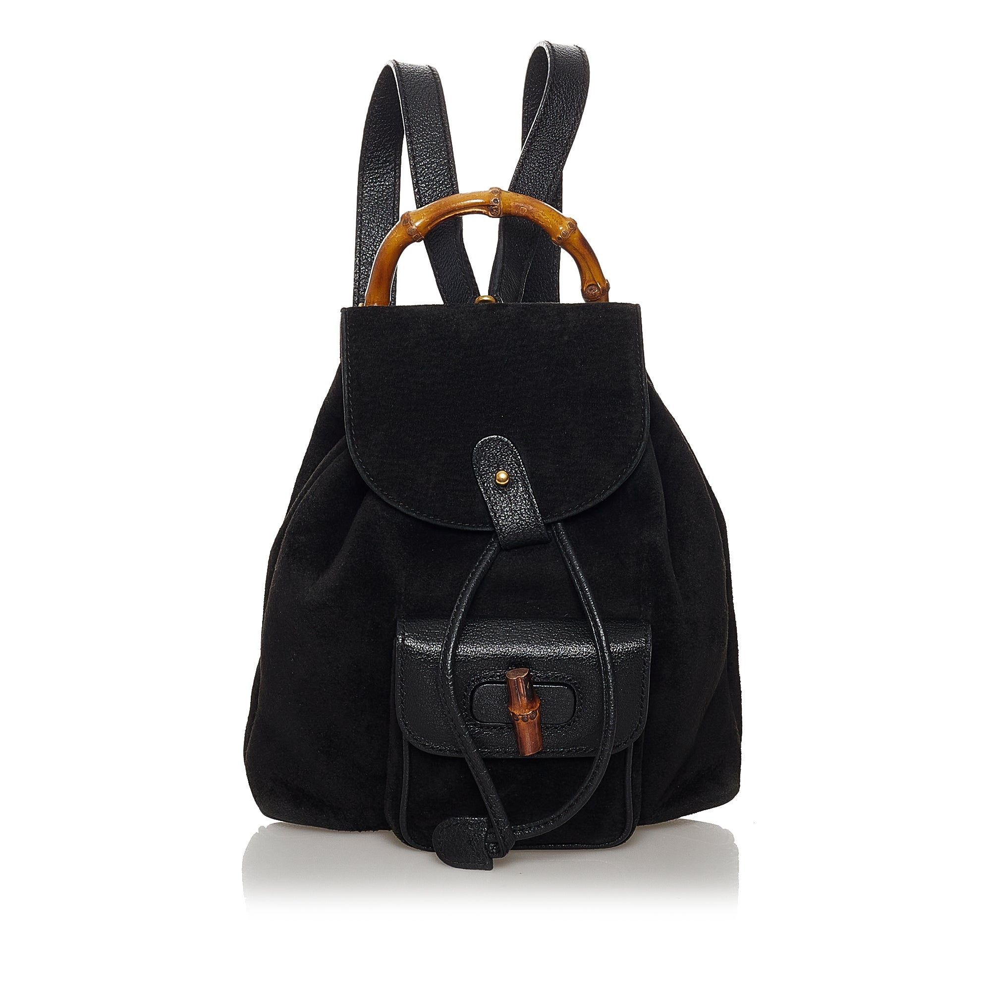BRUNELLO CUCINELLI Leather-Trimmed Suede Backpack | Instagram